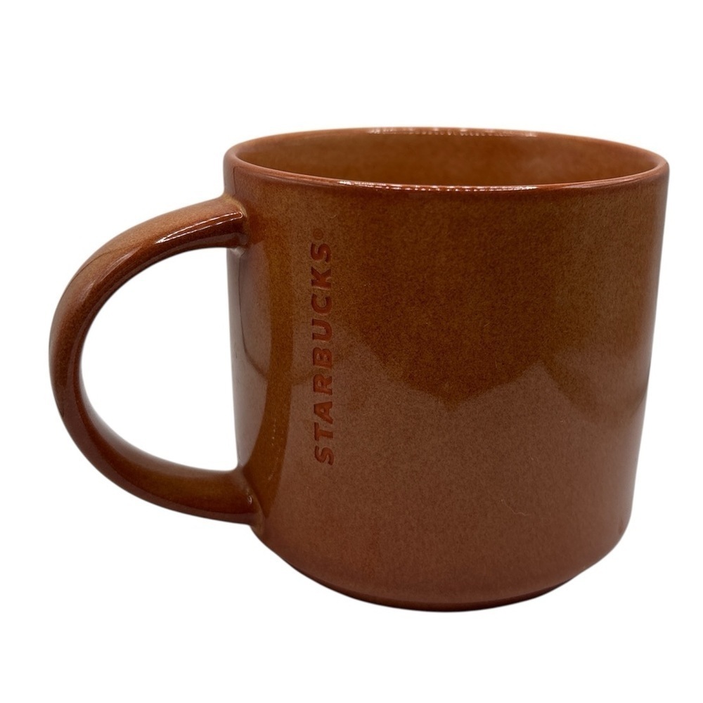 Starbucks Rust colored Mug. 14 oz. Like new.
Fall. Autumn. Thanksgiving. - Picture 2 of 7